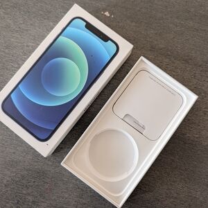 * Original Box l * For Apple iphone 12  blue